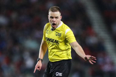 Betfred Süper Lig 7. Raundu 'nda hakem Tom Grant, St Helens vs Wakefield Trinity ile 11 Nisan 2025' te St Helens Stadyumu 'nda karşılaşacak.