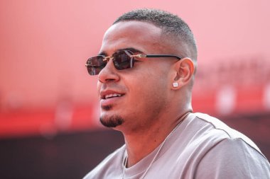 Nottingham Ormanı 'ndan Murillo Premier Lig maçı sırasında Nottingham Forest, Everton' a karşı City Ground, Nottingham, İngiltere, 12 Nisan 2025 'te geldi.