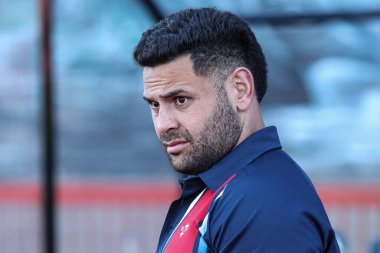 Hull KR 'dan Rhyse Martin, 11 Nisan 2025' te İngiltere 'nin Hull kentindeki Kingston' daki Sewell Group Craven Park 'ta oynanan 7.