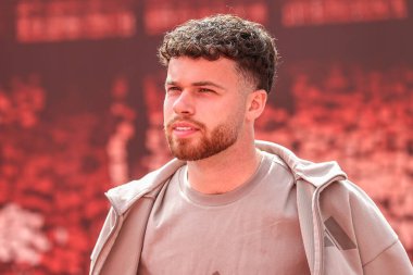 Nottingham Ormanı 'ndan Neco Williams Premier Lig maçı sırasında Nottingham Forest, Everton' a karşı City Ground, Nottingham, İngiltere 'de 12 Nisan 2025' de geldi.