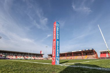 Sewell Group Craven Park 'ın Betfred Süper Lig 7. Raundu' ndaki genel görüntüsü Hull KR 'ın Wigan Warriors' a karşı Sewell Group Craven Park, Kingston on Hull, İngiltere, 11 Nisan 2025