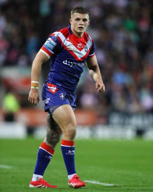 Wakefield Trinity takımından Cam Scott, Betfred Süper Lig 7. Raundu 'nda St Helens, Wakefield Trinity' ye karşı, St Helens Stadyumu, 11 Nisan 2025
