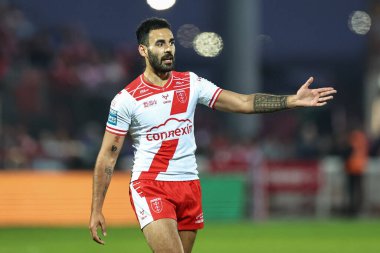 Hull KR 'dan Tyrone May, 11 Nisan 2025' te İngiltere 'nin Hull kenti Kingston' da oynanan Sewell Group Craven Park 'ta oynanan 7.