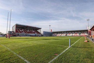 Sewell Group Craven Park 'ın Betfred Süper Lig 7. Raundu' ndaki genel görüntüsü Hull KR 'ın Wigan Warriors' a karşı Sewell Group Craven Park, Kingston on Hull, İngiltere, 11 Nisan 2025