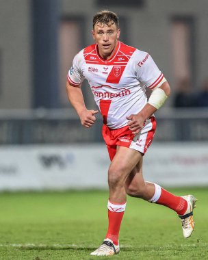Hull KR 'dan Jai Whitbread 7. Betfred Süper Lig karşılaşmasında Hull KR, Wigan Warriors' a karşı Sewell Group Craven Park, Kingston üzerine Hull, İngiltere, 11 Nisan 2025