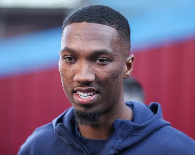 Burnley 'den Jaidon Anthony 11 Nisan 2025' te Burnley, Burnley 'e karşı Norwich City' de oynanan Gökyüzü İddia Şampiyonası maçı öncesinde stadyuma geldi.