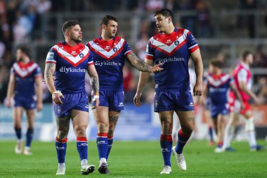 Wakefield Trinity oyuncuları, Betfred Süper Lig 7. Raundundan sonra St Helens - Wakefield Trinity maçından sonra, St Helens, St Wicked Stadyumu, Birleşik Krallık, 11 Nisan 2025