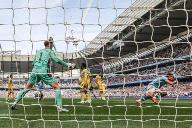 Manchester City 'den Omar Marmoush Premier League maçında 2-2 berabere kaldı Manchester City, Manchester Stadyumu' nda Crystal Palace 'a karşı 12 Nisan 2025