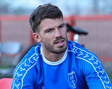 Hull KR 'dan Oliver Gildart 7. Betfred Süper Lig karşılaşmasında Hull KR, Wigan Warriors' a karşı Sewell Group Craven Park, Kingston üzerine Hull, İngiltere, 11 Nisan 2025
