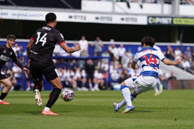 Queens Park Rangers takımından Koki Saito 'nun 12 Nisan 2025' te Londra 'daki Kiyan Prince Foundation Stadyumu' nda oynanan Queens Park Rangers - Bristol City maçında gol atma şansı var.