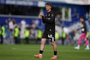 Bristol City 'den George Earthy, 12 Nisan 2025' te İngiltere 'deki Kiyan Prince Vakfı Stadyumu' nda Queens Park Rangers 'a karşı Bristol City' de oynanan Gökyüzü İddia Şampiyonası maçından sonra