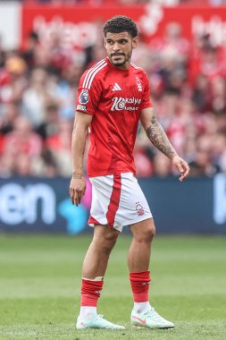 Nottingham Ormanı 'ndan Morgan Gibbs-White Premier League maçı sırasında Nottingham Forest Everton' a karşı City Ground, Nottingham, İngiltere, 12 Nisan 2025