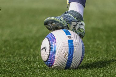 Premier Lig maçı sırasında Nottingham Forest, Everton 'a karşı City Ground, Nottingham, İngiltere' de 12 Nisan 2025