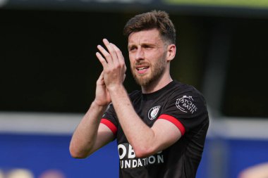 Bristol City 'den Joe Williams, 12 Nisan 2025' te İngiltere 'deki Kiyan Prince Vakfı Stadyumu' nda oynanan Queens Park Rangers-Bristol maçından sonra