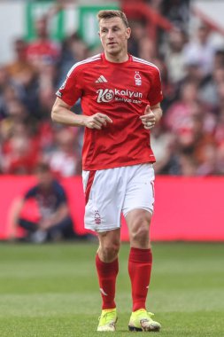 Nottingham Ormanı 'ndan Chris Wood Premier League maçı sırasında Nottingham Forest, Everton' a karşı City Ground, Nottingham, İngiltere, 12 Nisan 2025