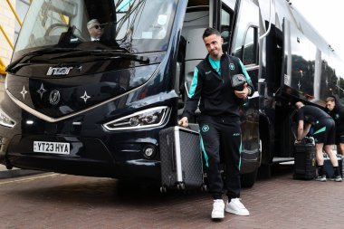 Wolverhampton Wanderers takımından Pablo Sarabia, 13 Nisan 2025 'te Wolverhampton Wanderers ile Tottenham Hotspur arasında oynanan Premier League karşılaşmasından önce geldi.