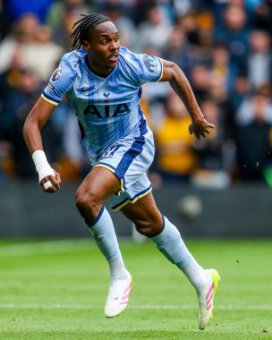 Tottenham Hotspur 'dan Mathys Tel Premier League maçı sırasında Wolverhampton Wanderers Tottenham Hotspur' a karşı Molineux, Wolverhampton, Birleşik Krallık, 13 Nisan 2025