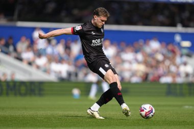 Bristol City 'den Rob Dickie, 12 Nisan 2025' te Londra 'daki Kiyan Prince Vakfı Stadyumu' nda Queens Park Rangers - Bristol City maçında.