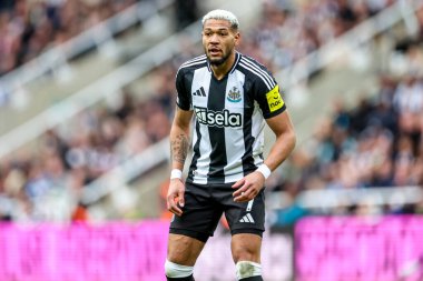 Premier Lig maçı sırasında Newcastle United, Manchester United 'a karşı St. James' s Park, Newcastle, İngiltere, 13 Nisan 2025