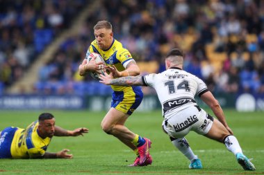 Betfred Süper Lig 7. Raundunda Warrington Wolves, Hull FC 'ye karşı Halliwell Jones Stadyumu, Warrington, 12 Nisan 2025