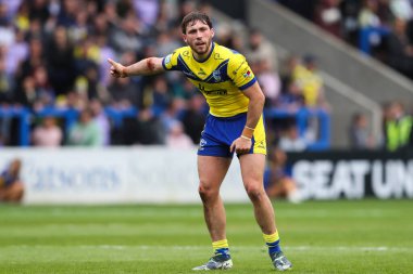 Warrington Wolves 'tan Adam Holroyd Betfred Süper Lig 7. Raundunda Warrington Wolves' a karşı Hull FC maçı sırasında Halliwell Jones Stadyumu, Warrington, İngiltere, 12 Nisan 2025