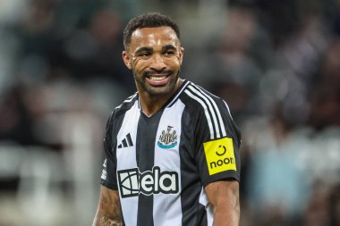 Newcastle United 'dan Callum Wilson Premier League maçı sırasında Newcastle United, St. James' s Park 'ta Crystal Palace' a karşı, Newcastle, İngiltere, 16 Nisan 2025