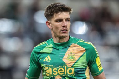 Newcastle United 'dan Nick Pope, Premier League maçı sırasında St. James' s Park, Newcastle, İngiltere, 16 Nisan 2025 'te Newcastle United ve Crystal Palace' a karşı.
