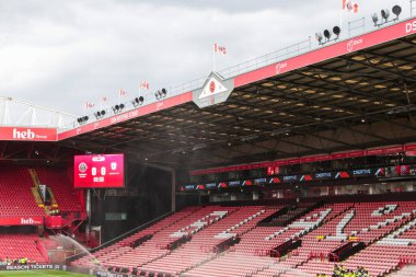 18 Nisan 2025 'te Bramall Lane, Sheffield, İngiltere' de Sheffield United 'a karşı Cardiff City' nin oynadığı Sky Bet Şampiyonası öncesinde Bramall Lane 'e genel bir bakış.