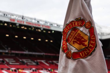 Manchester United, Old Trafford, UEFA Avrupa Ligi çeyrek finalleri öncesinde genel bir görünüm Manchester United - Lyon maçı Old Trafford, Manchester, İngiltere, 17 Nisan 2025