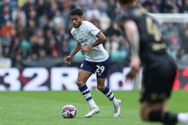 Preston North End 'den Kaine Kesler Hayden 18 Nisan 2025' te İngiltere 'nin Deepdale kentinde oynanan Preston North End-Queens Park Rangers maçında