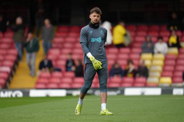 Gökyüzü İddia Şampiyonası maçı sırasında Watford Burnley 'e karşı Vicarage Road, Watford, Birleşik Krallık, 18 Nisan 2025