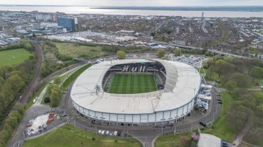 MKM Stadyumu, Betfred Süper Lig 8. Raundu öncesinde Hull FC, Hull KR 'a karşı MKM Stadyumu, Hull, İngiltere, 18 Nisan 2025