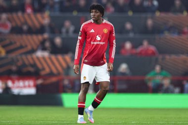 UEFA Avrupa Ligi çeyrek final maçında Manchester United - Lyon maçında Manchester United - Old Trafford, Manchester, İngiltere, 17 Nisan 2025