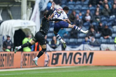 Preston North End 'den Kaine Kesler Hayden 18 Nisan 2025' te İngiltere 'nin Deepdale kentinde oynanan Preston North End-Queens Park Rangers maçını kazandı.