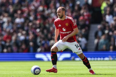 Manchester United 'dan Christian Eriksen, Manchester United ile Wolverhampton Wanderers maçında 20 Nisan 2025' te Old Trafford, Manchester 'da maç yaptı.