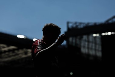 Manchester United 'dan Alejandro Garnacho Premier League maçında Manchester United ile Wolverhampton Wanderers arasında 20 Nisan 2025' te Old Trafford, Manchester 'da karşılaştı.