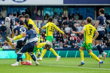 Norwich City 'den Emiliano Marcondes, 21 Nisan 2025' te Londra 'nın başkenti The Den' de oynanan Sky Bet Şampiyonası maçında 2-0 berabere kaldı.