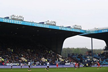 Hillsborough 'un Gök İddia Şampiyonası maçındaki genel görünümü Sheffield Wednesday - Middlesbrough maçı, Hillsborough, Sheffield, Birleşik Krallık, 21 Nisan 2025