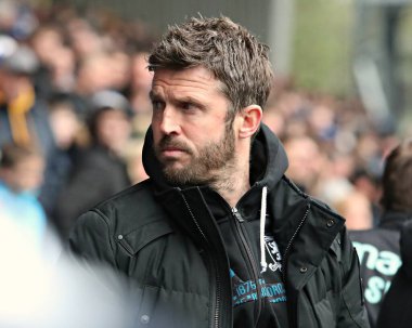 Michael Carrick, Middlesbrough Futbol Kulübü Müdürü. 21 Nisan 2025, Hillsborough, Sheffield, İngiltere 'de Çarşamba günü Sheffield-Middlesbrough maçından önceki maç.