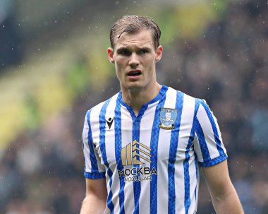 Sheffield 'den Svante Ingelsson çarşamba günü Sheffield Wednesday' e karşı Middlesbrough, Hillsborough, Sheffield, Birleşik Krallık, 21 Nisan 2025