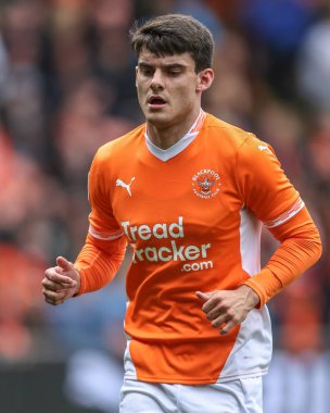 Blackpool 'dan Rob Apter 21 Nisan 2025' te Bloomfield Road, Blackpool 'da oynanan Blackpool vs Wrexham maçında