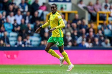 Norwich City 'den Jose Cordoba, 21 Nisan 2025' te İngiltere 'nin The Den kentinde oynanan Millwall-Norwich City maçında maç yapıyor.