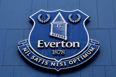 Goodison Park 'ın Premier Lig maçındaki genel görüntüsü Everton Manchester City ile Goodison Park, Liverpool, İngiltere, 19 Nisan 2025