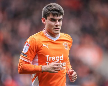 Blackpool 'dan Rob Apter 21 Nisan 2025' te Bloomfield Road, Blackpool 'da oynanan Blackpool vs Wrexham maçında
