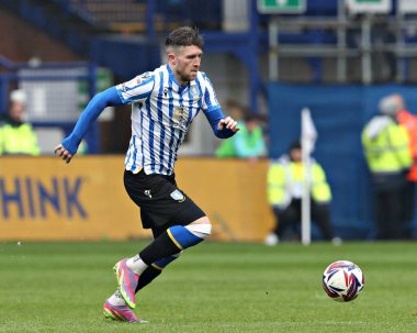 Sheffield 'den Josh Windass Çarşamba günü Sheffield' a karşı Middlesbrough, Hillsborough, Sheffield, Birleşik Krallık, 21 Nisan 2025