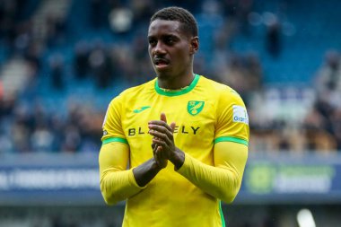 Norwich City 'den Jose Cordoba, 21 Nisan 2025' te İngiltere 'nin Londra kenti The Den' de oynanan Sky Bet Şampiyonası karşılaşması sonrasında takımların yenildiğini kabul ediyor.