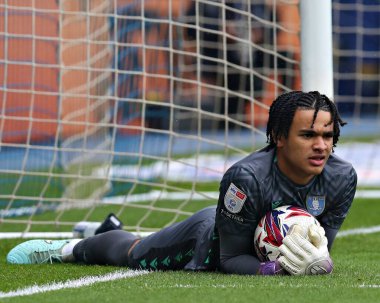 Sheffield 'li Pierce Charles, Çarşamba günü Sheffield Çarşamba günü Hillsborough, Sheffield, Birleşik Krallık' ta oynanan 21 Nisan 2025 'te Middlesbrough maçında...