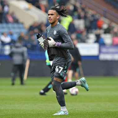 Sheffield 'li Pierce Charles, Çarşamba günü Sheffield Çarşamba günü Hillsborough, Sheffield, Birleşik Krallık' ta oynanan 21 Nisan 2025 'te Middlesbrough maçında...