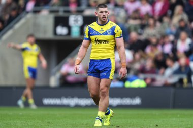 Warrington Wolves 'dan Danny Walker, Betfred Süper Lig 8. Raundunda Leigh Leopards' a karşı Warrington Wolves maçı sırasında Leigh Spor Köyü, Leigh, İngiltere, 19 Nisan 2025