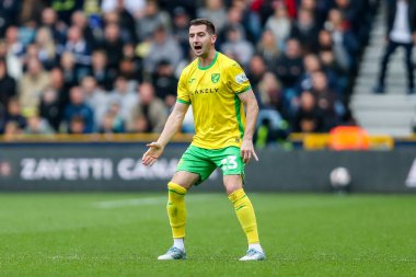 Norwich City 'den Kenny McLean 21 Nisan 2025' te The Den, Londra 'da oynanan Millwall Norwich City maçında tepki gösterdi.